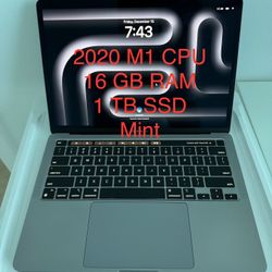 MacBook M1 Pro 16GB 1TB