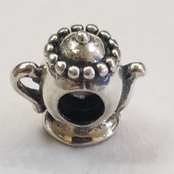 Pandora Teapot Charm Sterling 