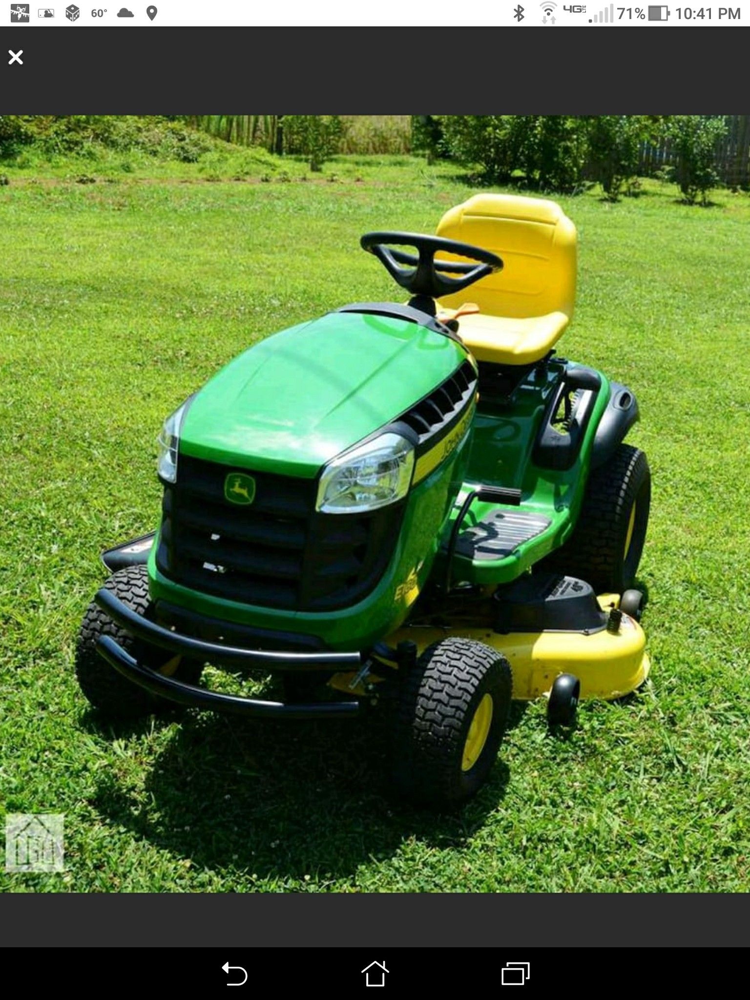 John Deere craftsman