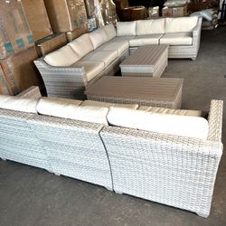 PRICE VARIES Luxury Outdoor Furniture Sectionals Sofas Wicker Aluminum Classics Teva Sunset West 
