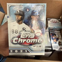 MLB TOPPS Chrome Baseball Cards 