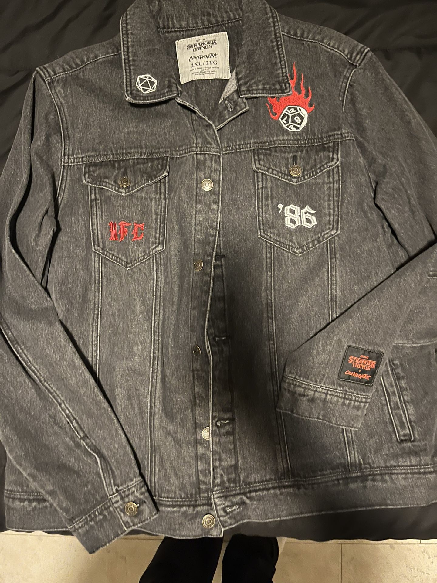 Stranger Things Jean Jacket