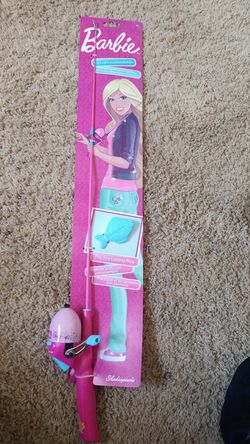 Barbie fishing rod