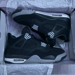 Jordan 4 Retro SE Black Canvas