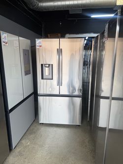 Samsung Refurbished Mega Capacity French Door Refrigerator With 4 Types Of Ice - Stainless Steel ‼️