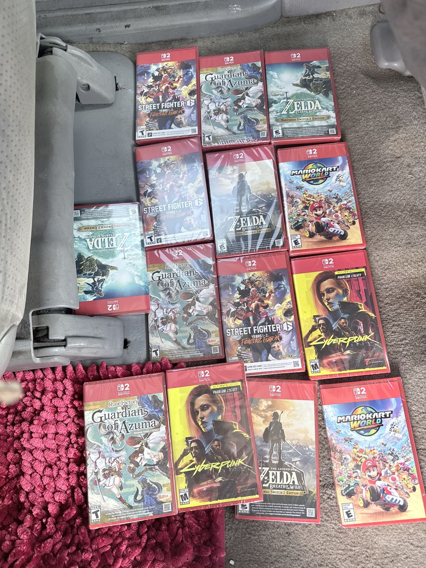 Nintendo switch 2 video games, read description