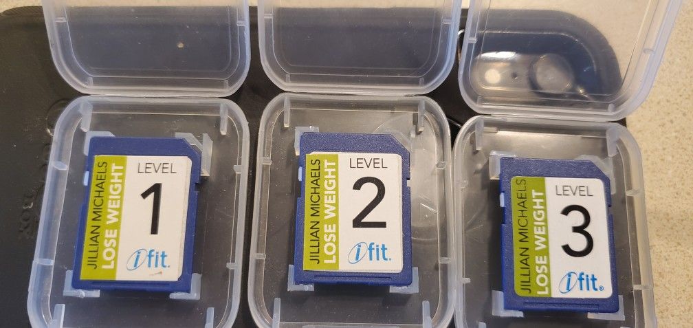 ifit Jillian Michaels Workout SD Cards