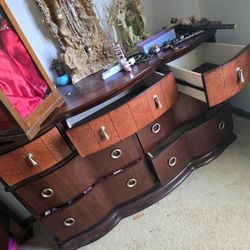 Wood Dresser 