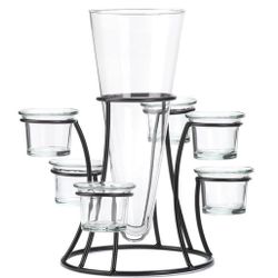 Circular Vase With Votives