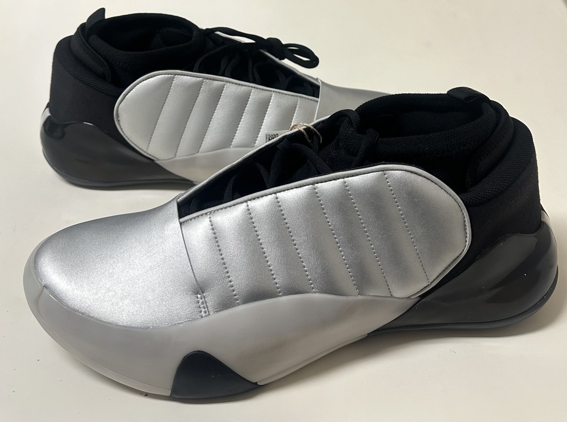 adidas Harden Vol. 7 Silver Metallic Size 18