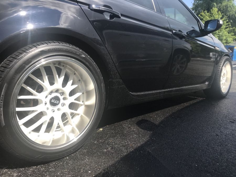 18” str wheels 514 white jdm style rims