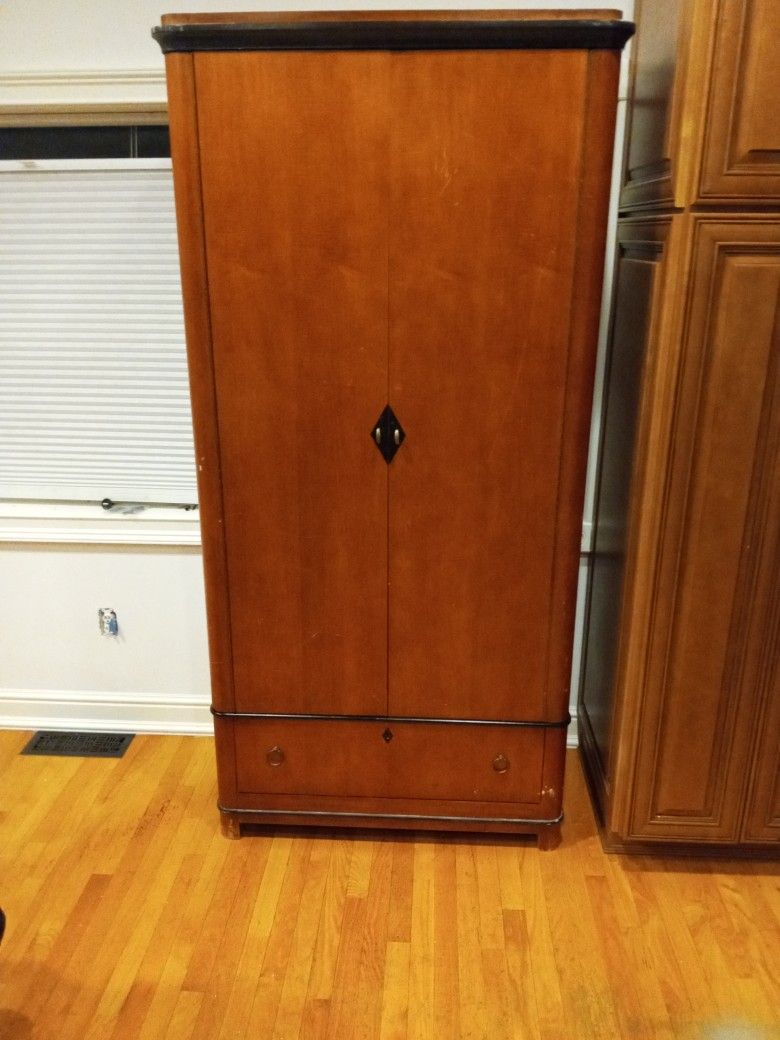Antique Armoire By National Mt.Airy Furniture 7ft 