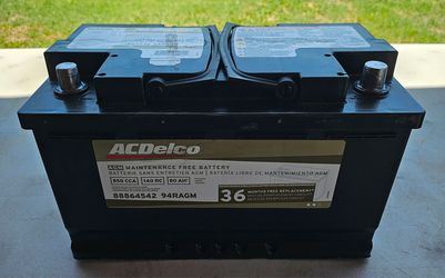 Car Battery Size H7 or 94R AGM