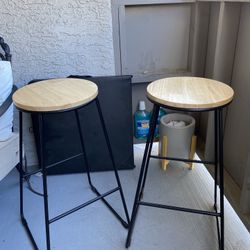 Wooden Bar Stools