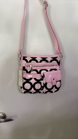 Pink & Black Purse
