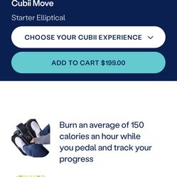 Cubii Elliptical Workout 
