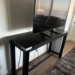 Tv And Bar Stand Table  With Three Stools