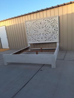 Classic Modern Cal King Bed Frame