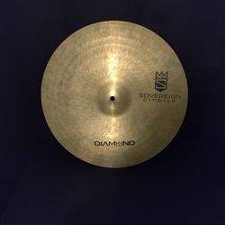Sovereign Cymbals Diamond 17" Thin Crash Made In Turkey 4 Drum set Ride Splash Hi Hat China Ozone Bateria