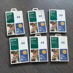 LOT OF 6 HP Premium Plus Photo Paper Glossy 4x6 Inkjet 20 Sheets/Pack (120 Sheets Total) C6944A