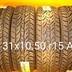 31/10.50/15 For Sale 4 New Tires LT AT All Terrain We Service Motorcycle Tires