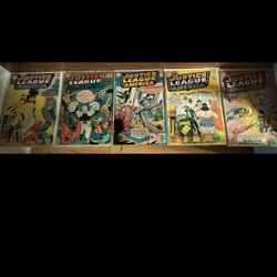 Early Justice League Comic Books