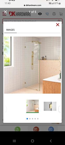 Shower Glass Panel
