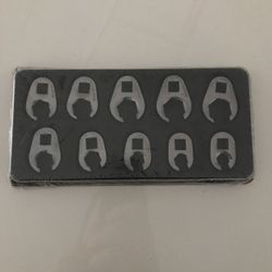 Snap-On 10 Piece Metric Flare Nut Crowfoot Set