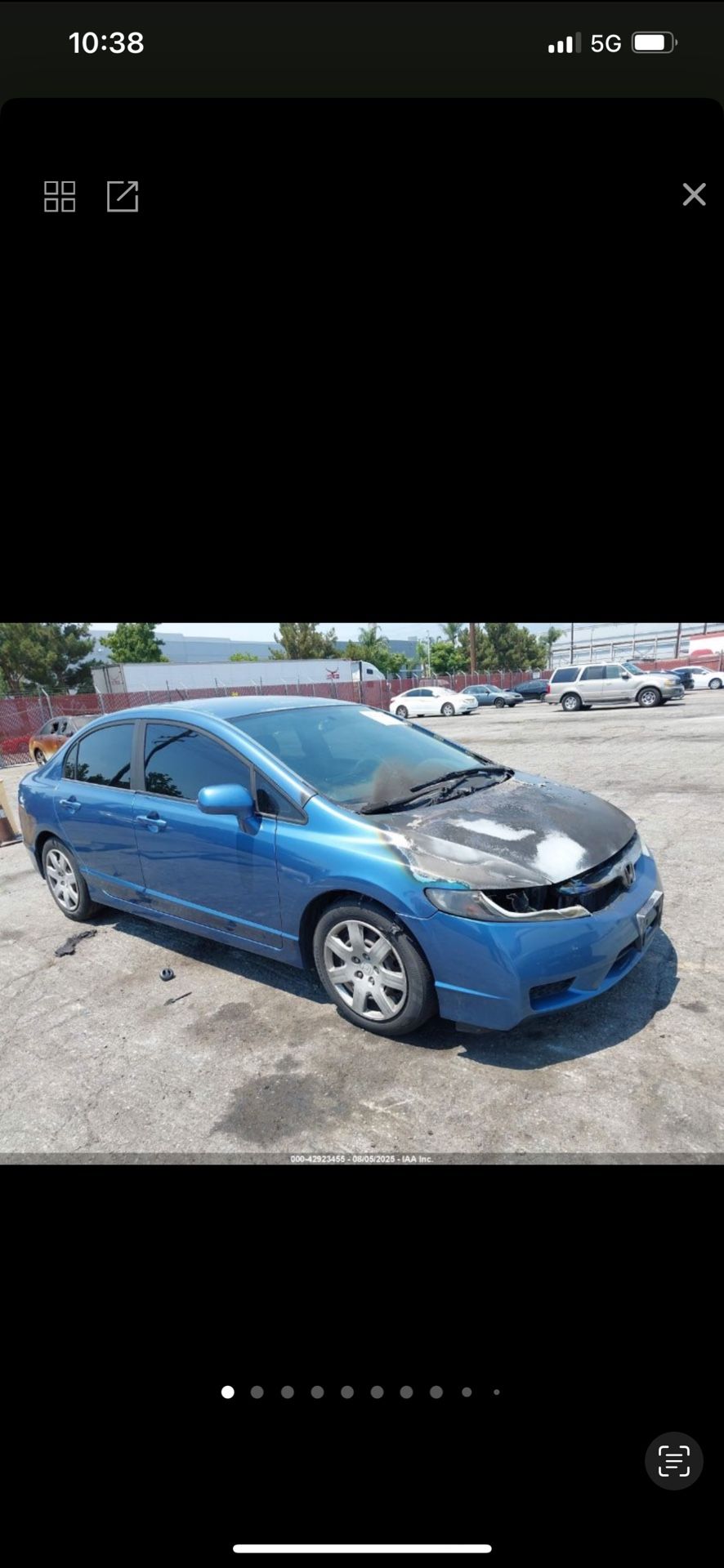 2010 Honda Civic Lx 1.8 Parts 
