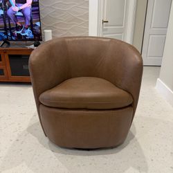 New Leather Swivel Chair