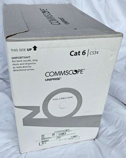 Commscope CS34P Cat6 Cable - White