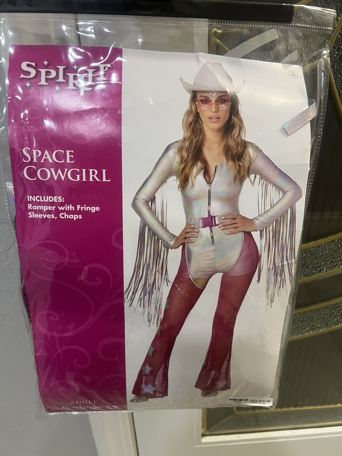 Halloween Outfit Space Cowgirl Medium
