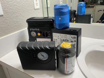 Compresores de Aire Portátil Nuevos,funcionan para todos tipos de Autos