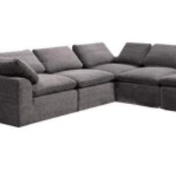 New 6 Piece Modular Sectional Couch/ Cloud/ Free Delivery 