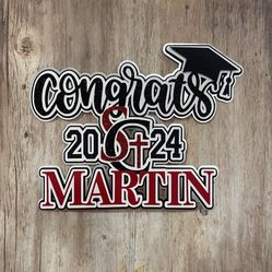 Graduation Cake Topper Custom Personalized 