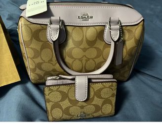 Brand new coach  bag and walllet