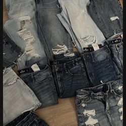 Jeans , Shorts And Skirts 