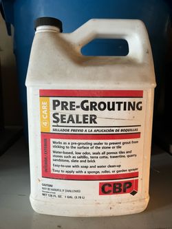 Pre-Grouting Sealer