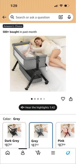 Bedside bassinet