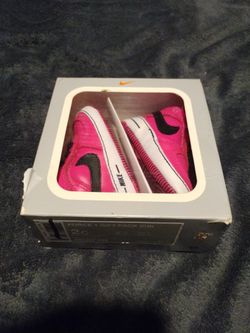 Infants Size 2c Air Force 1 Pink And Black