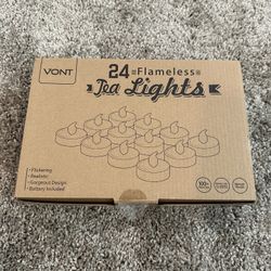 24 Set Of Tealight Candles