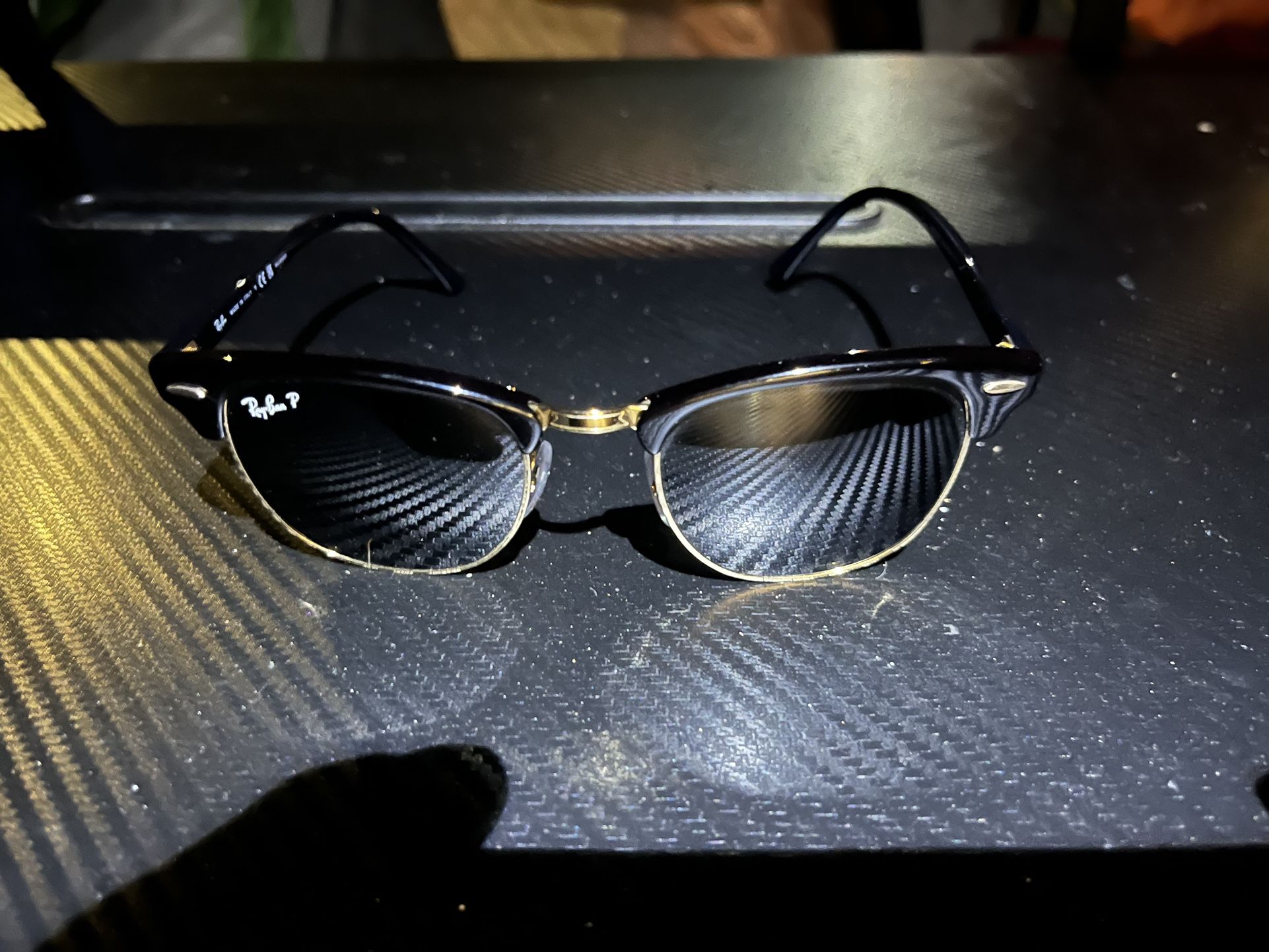BRAND NEW Ray-Ban Sunglasses Club Masters Polarized RB3716