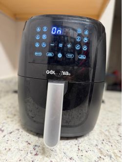 Gourmia Air Fryer - 6 Quart Capacity, 12 Presets, Black