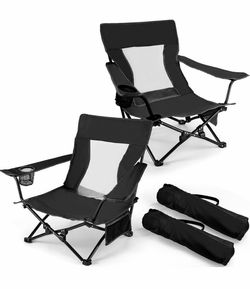 Joyfair Beach Camping Chair (2 Pack)