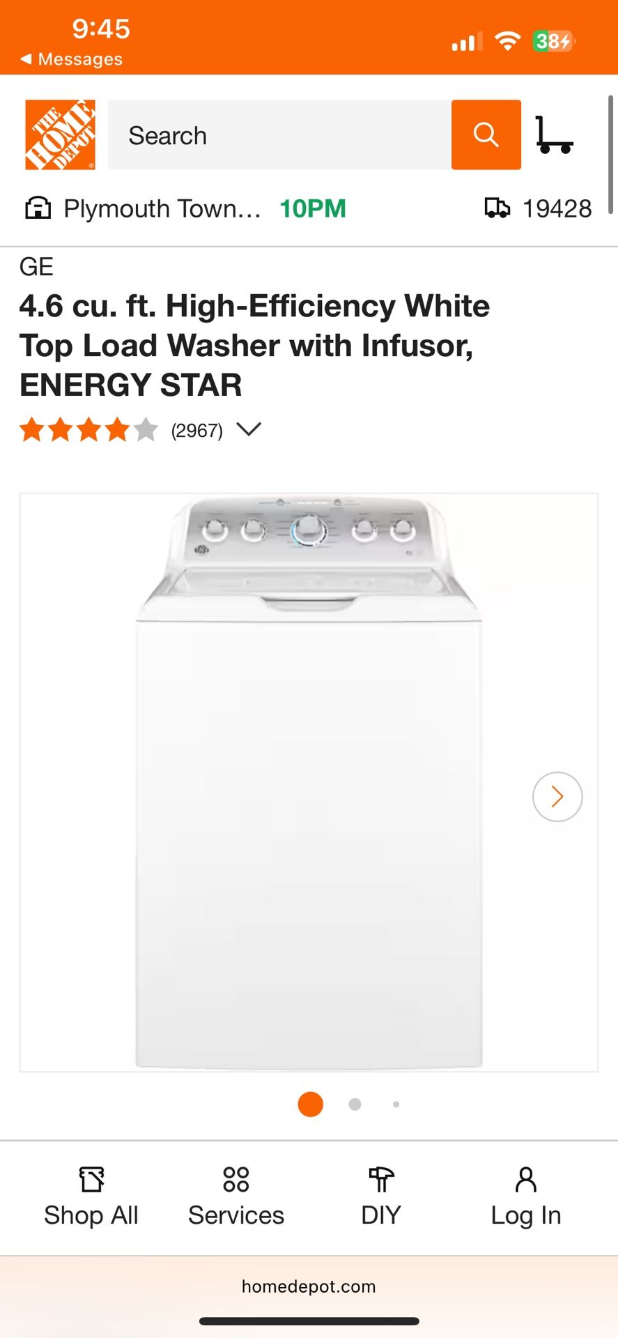GE Washer And Dryer