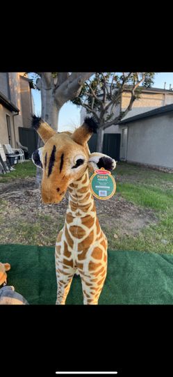 Melissa and cheap doug 4ft giraffe