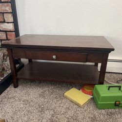 Coffee Table/ Tv Stand With Drawer 