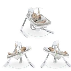 ingenuity anyway sway vibrating portable baby swing