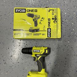 New 18 volt Ryobi P209D P209DCN 3/8" Drill Driver Uses 18V One+ Li Ion Battery