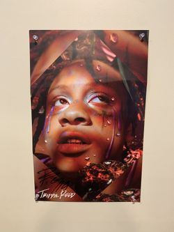 Trippie Redd Autographed Poster 